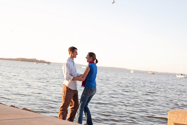 Madison Engagement Photography Lake Mendota