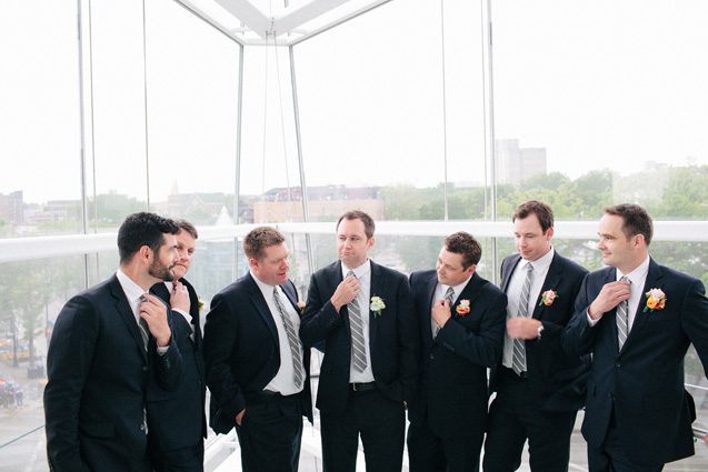 madison mmoca groomsmen photography jcrew ties