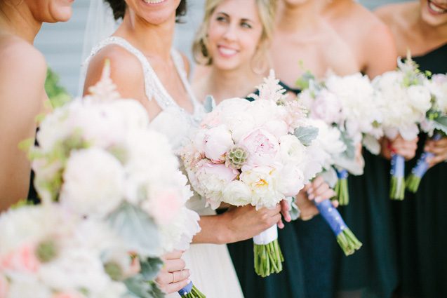 J.crew bridesmaids, peonies, peony wedding bouquet, wisconsin farm wedding, film wedding photographer