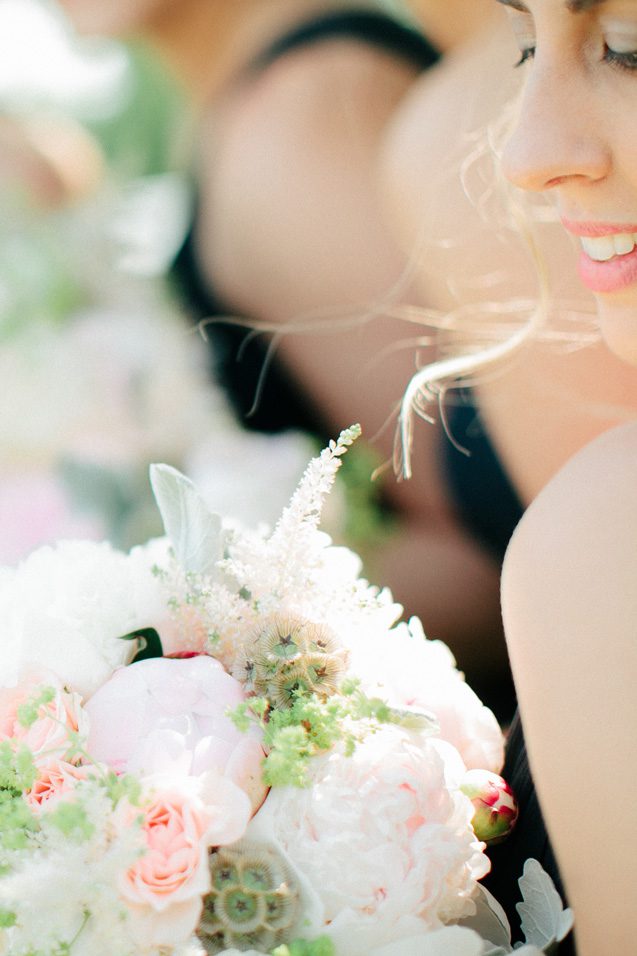 J.crew bridesmaids, peonies, peony wedding bouquet, wisconsin farm wedding, film wedding photographer