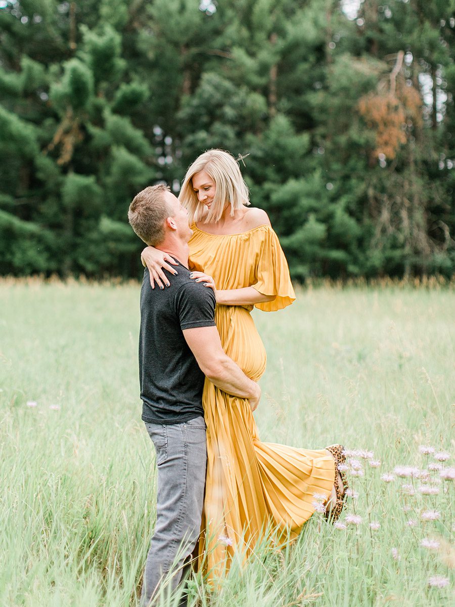 lake geneva engagement photos, lake geneva wedding photographers, door county wedding photographers, lake geneva engagement session, summer field engagement session, film engagement photos, carly mccray photography, light and airy wedding photos, light and airy engagement