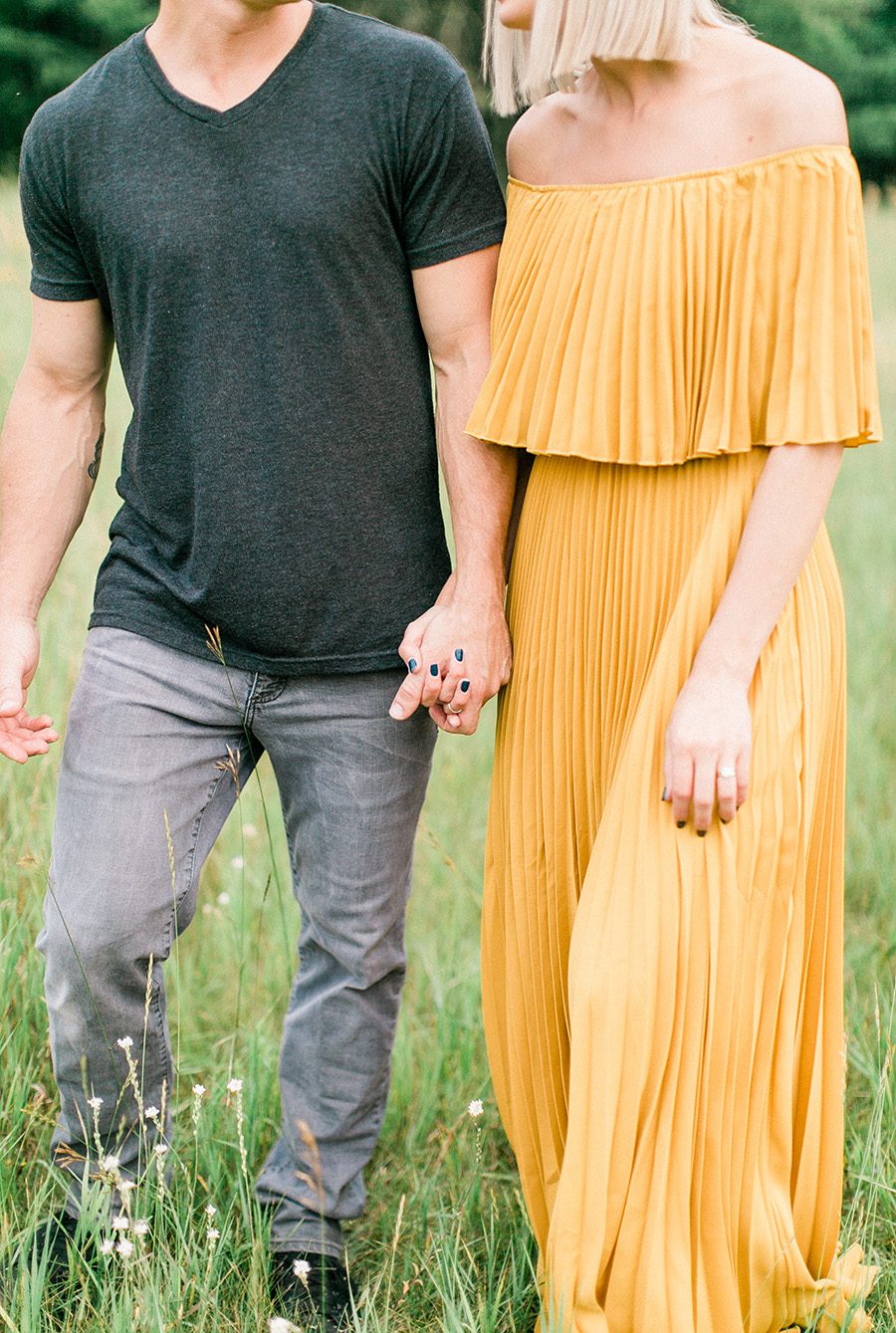 lake geneva engagement photos, lake geneva wedding photographers, door county wedding photographers, lake geneva engagement session, summer field engagement session, film engagement photos, carly mccray photography, light and airy wedding photos, light and airy engagement