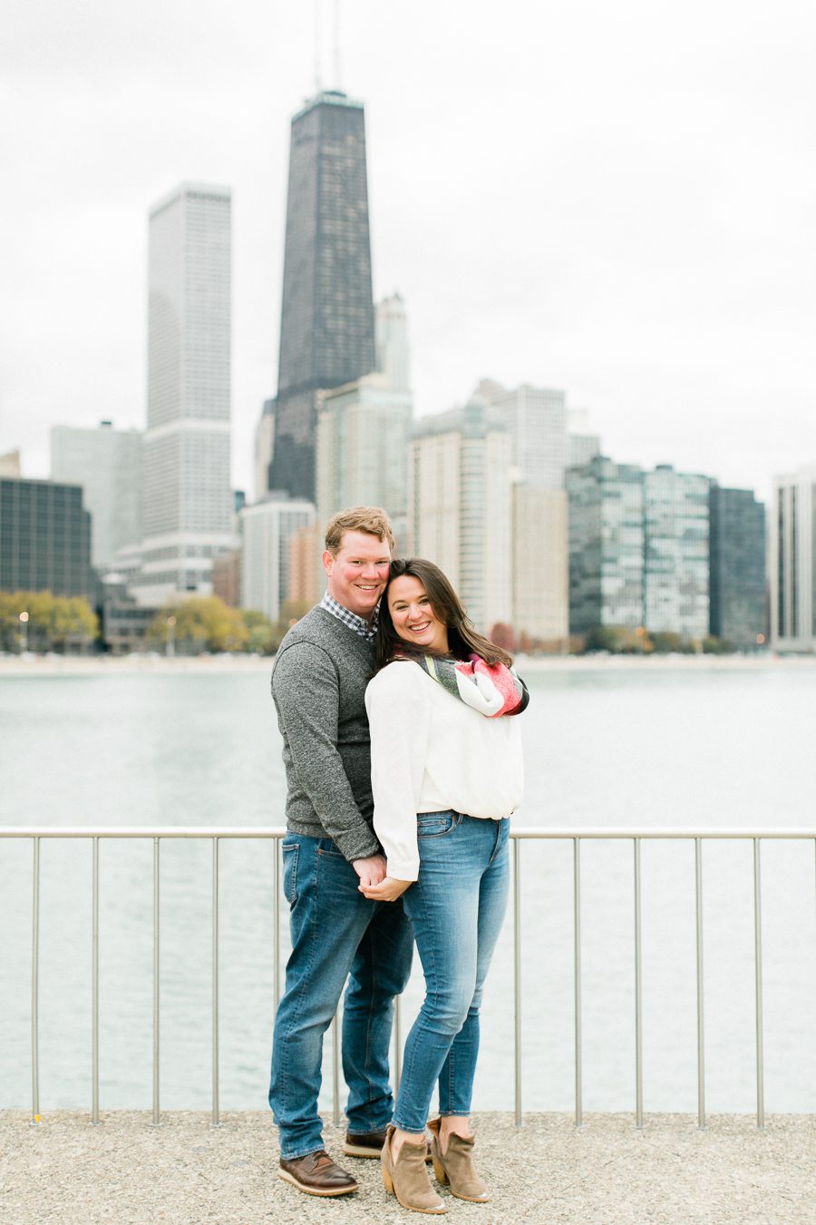 Lake geneva engagement photographer Chicago engagement session Carly Mccray