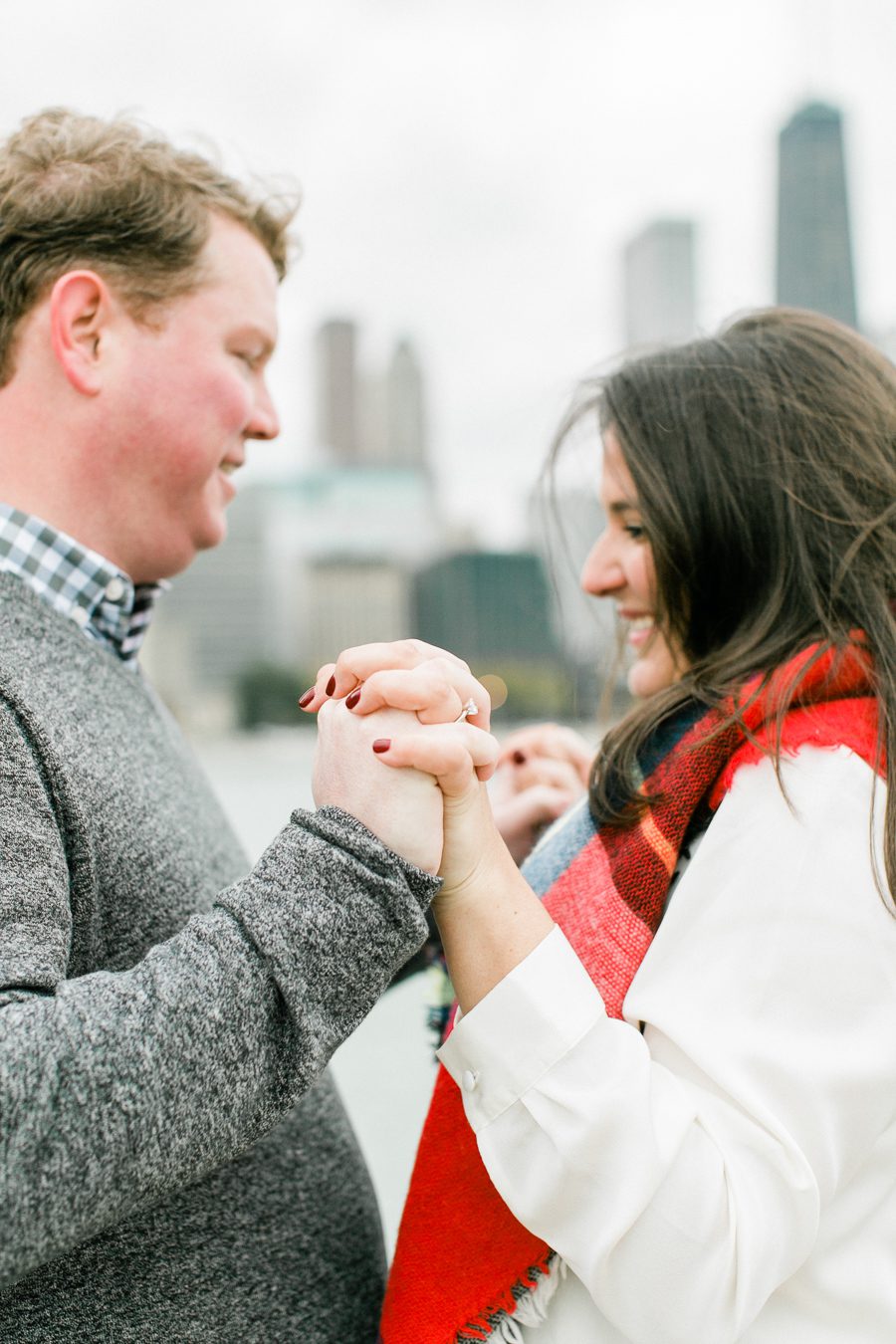 Lake geneva engagement photographer Chicago engagement session Carly Mccray