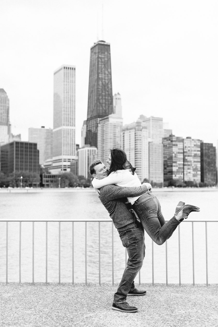 Lake geneva engagement photographer Chicago engagement session Carly Mccray