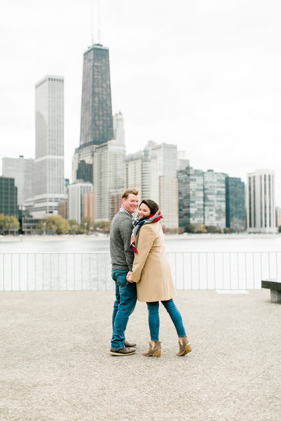 Lake geneva engagement photographer Chicago engagement session Carly Mccray