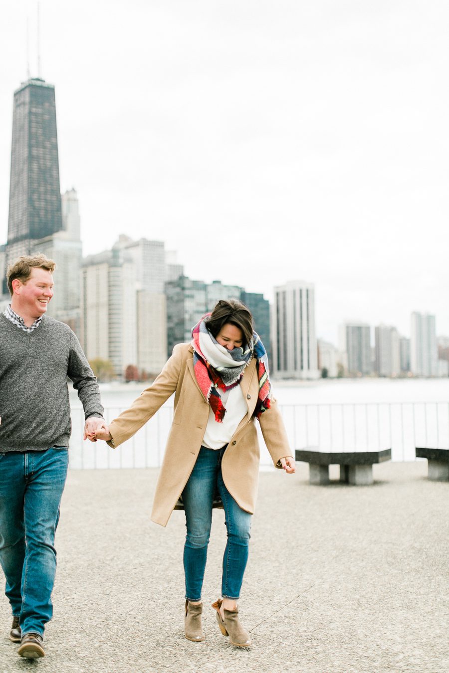 Lake geneva engagement photographer Chicago engagement session Carly Mccray